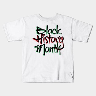 Black History Month Kids T-Shirt